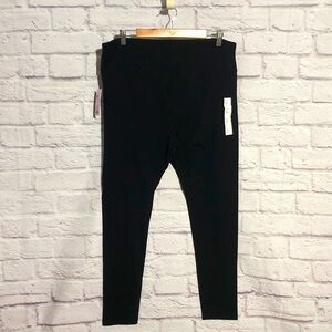 Sleek Black Women's High Rise Wild Fable Leggings XXL cotton blend NWT